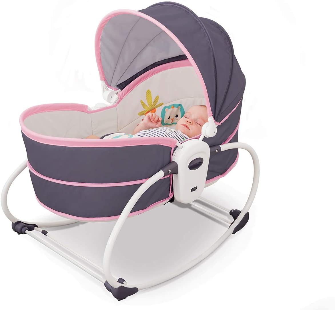 كرسي هزاز كهربائي مريح للأطفال 5 في 1، كرسي هزاز للأطفال