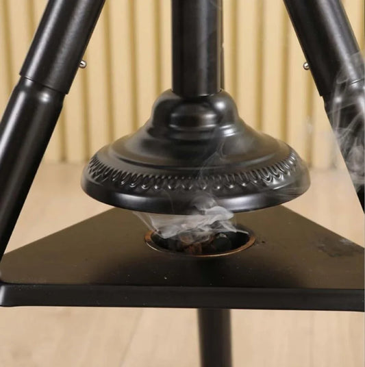Incense Burner Stand for Steaming Clothes (Hanger Design)