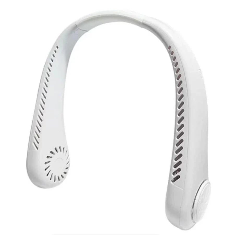 قطعتان من مروحة الرقبة المحمولة بثلاث سرعات