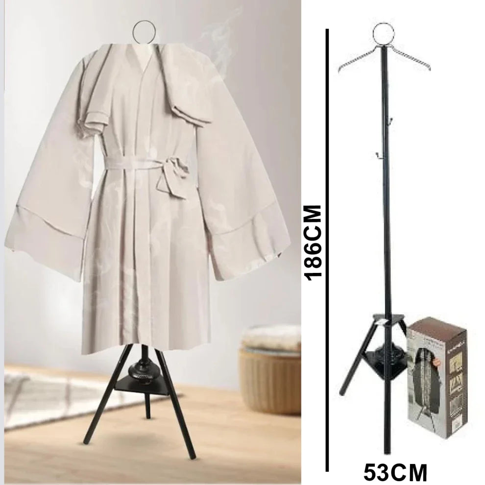 حامل مبخرة لتبخير الملابس (تصميم علاقة)