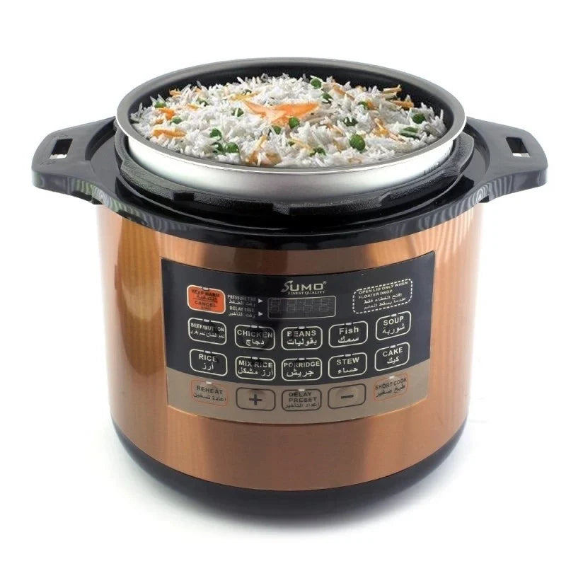 قدر ضغط كهربائي رقمي سومو سعة 8 لتر