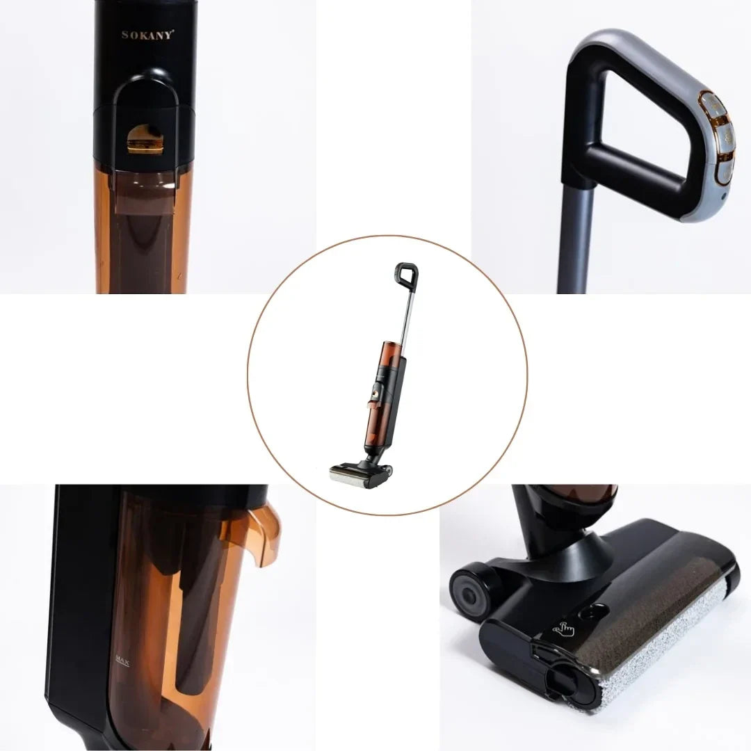مكنسة كهربائية للتنظيف الرطب والجاف SOKANY SK-13038