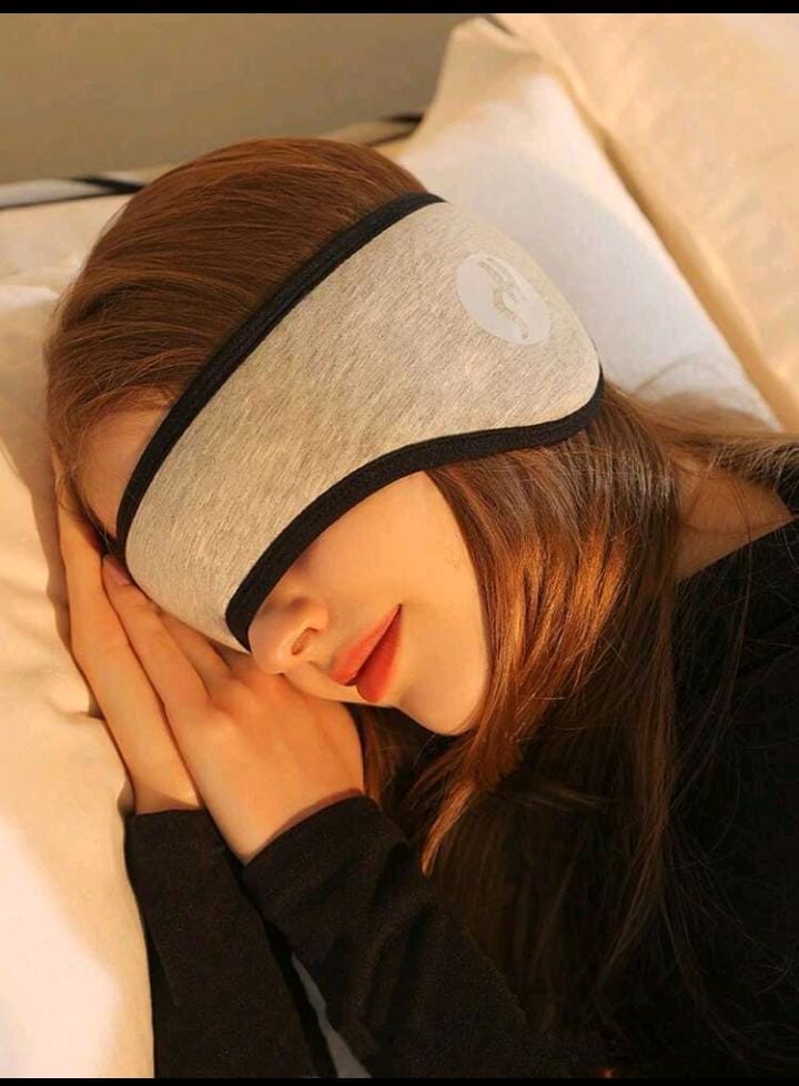 قطعة واحدة من واقيات الأذن للنوم، عازلة للضوضاء، قناع عين قابل للتعديل بخطاف وحلقة مع بطانة مخملية وسدادات أذن مجانية، مناسب لجميع المواسم والقيلولة، هدية عيد الحب للنساء وأعياد الميلاد والصديقات