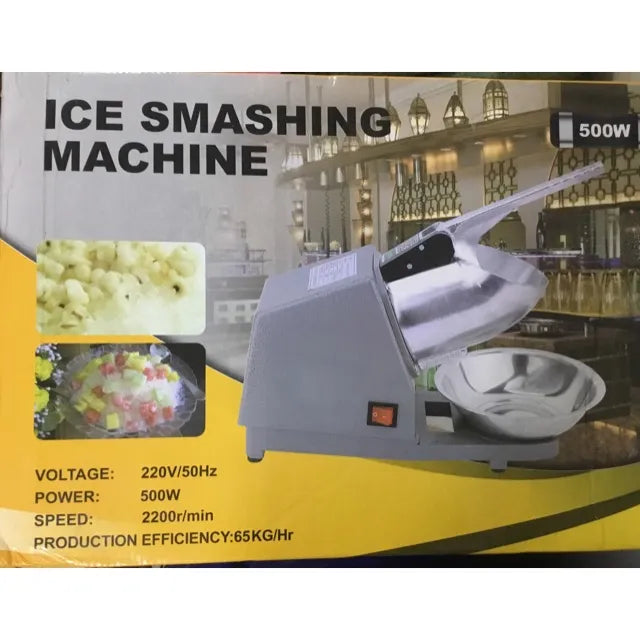 آلة تكسير الثلج المصنوعة من الفولاذ المقاوم للصدأ