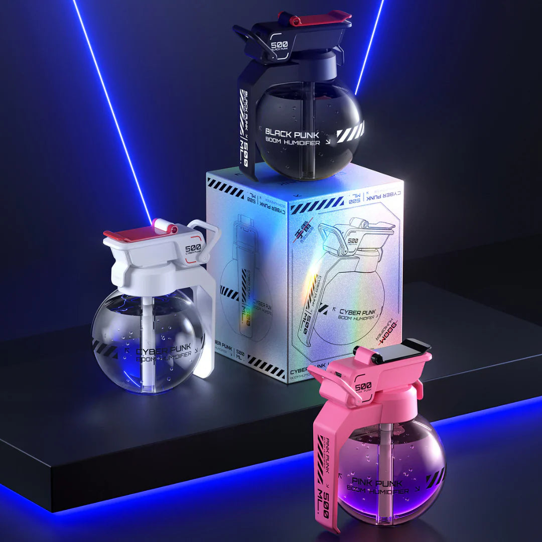 مرطب سطح المكتب القابل لإعادة الشحن عبر USB، مرطب بتصميم إبداعي مع وظيفة توقيت، مرطب صامت للمنزل والمكتب، الأجهزة الكهربائية المنزلية، هدية للصديق