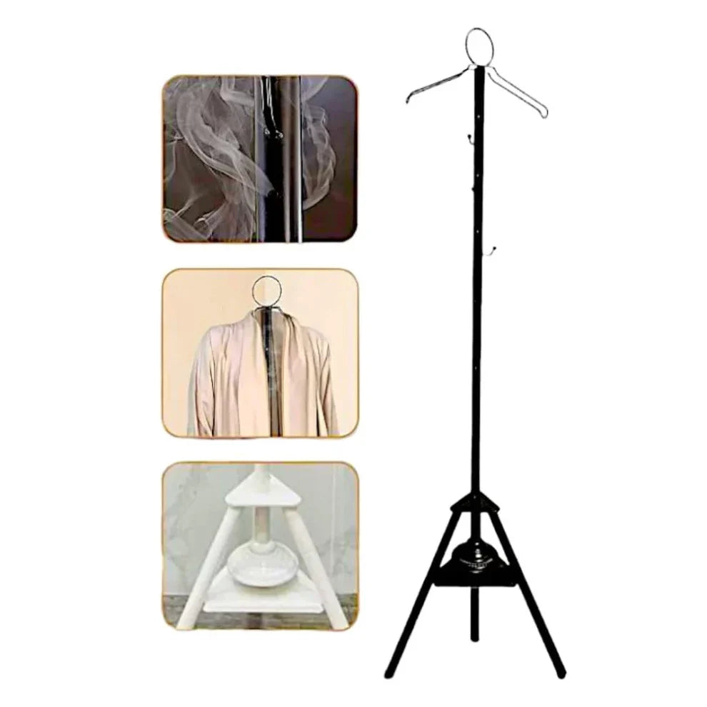 حامل مبخرة لتبخير الملابس (تصميم علاقة)