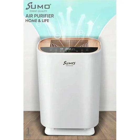جهاز تنقية الهواء SUMO SM-9003 مع شاشة LCD رقمية وجهاز تحكم عن بعد