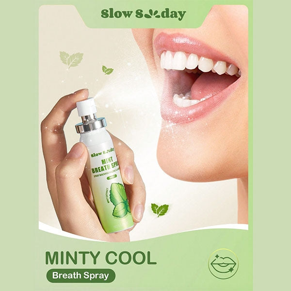 بخاخ للفم لنفس منعش بالنعناع