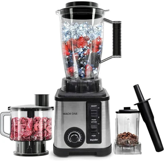 Mach One MA-8004 3-in-1 Powerful Food Processor