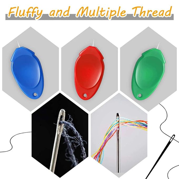 10 قطع/مجموعة من أدوات الخياطة اليدوية لكبار السن، أداة خياطة يدوية سهلة الاستخدام