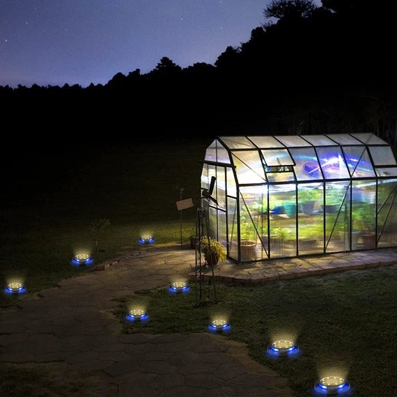 مصباح حائط شمسي متعدد الوظائف