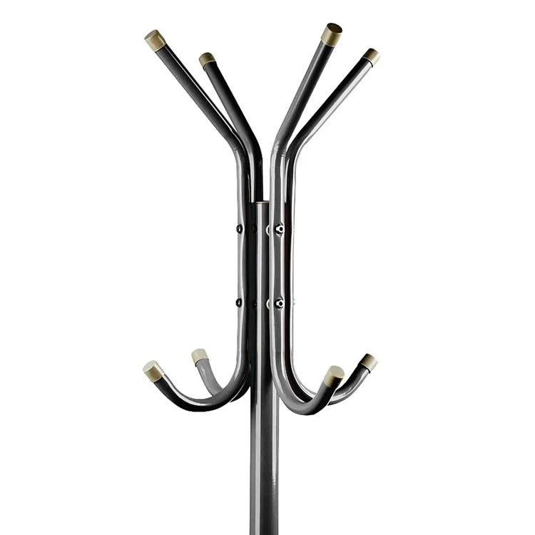 حامل ملابس هادئ مع 12 خطافًا وحامل معاطف