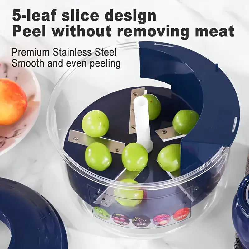 مقشرة كهربائية للفواكه والخضروات والثوم