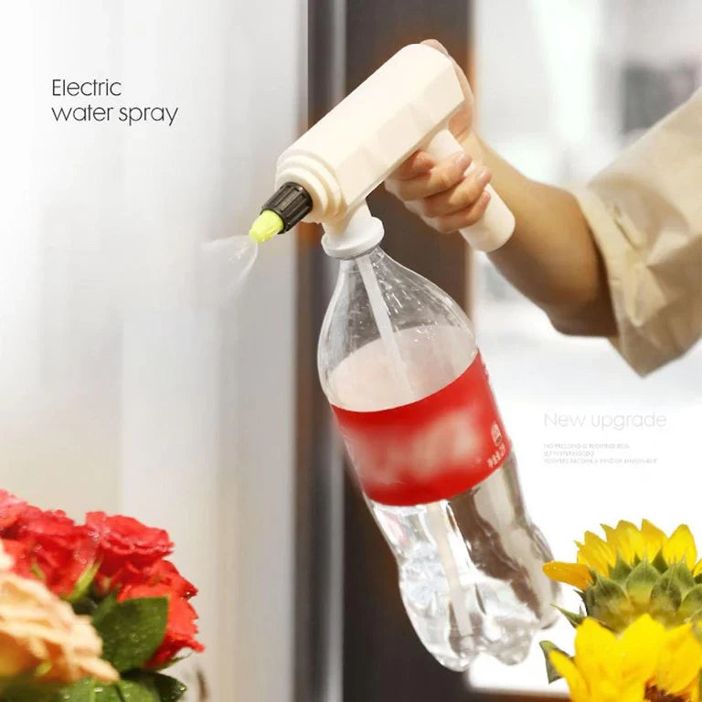 بخاخ رشاش مياه أوتوماتيكي بزجاجة كهربائية 5 فولت USB