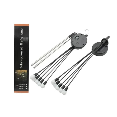 مصابيح حديقة تعمل بالطاقة الشمسية على شكل مصباح اليراع