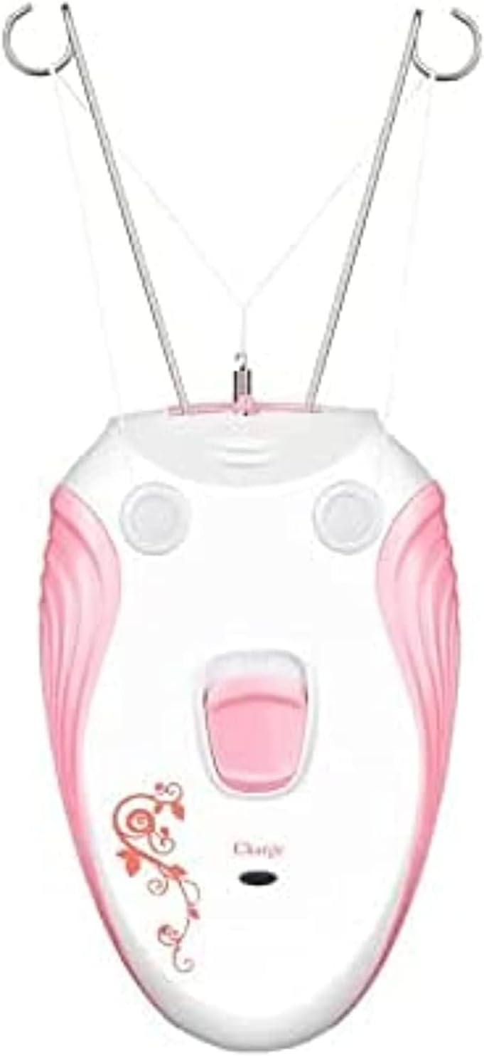 آلة إزالة الشعر الكهربائية الاحترافية للنساء لإزالة شعر الوجه والجسم بخيوط قطنية