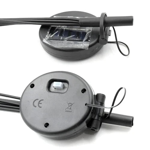 مصابيح حديقة تعمل بالطاقة الشمسية على شكل مصباح اليراع