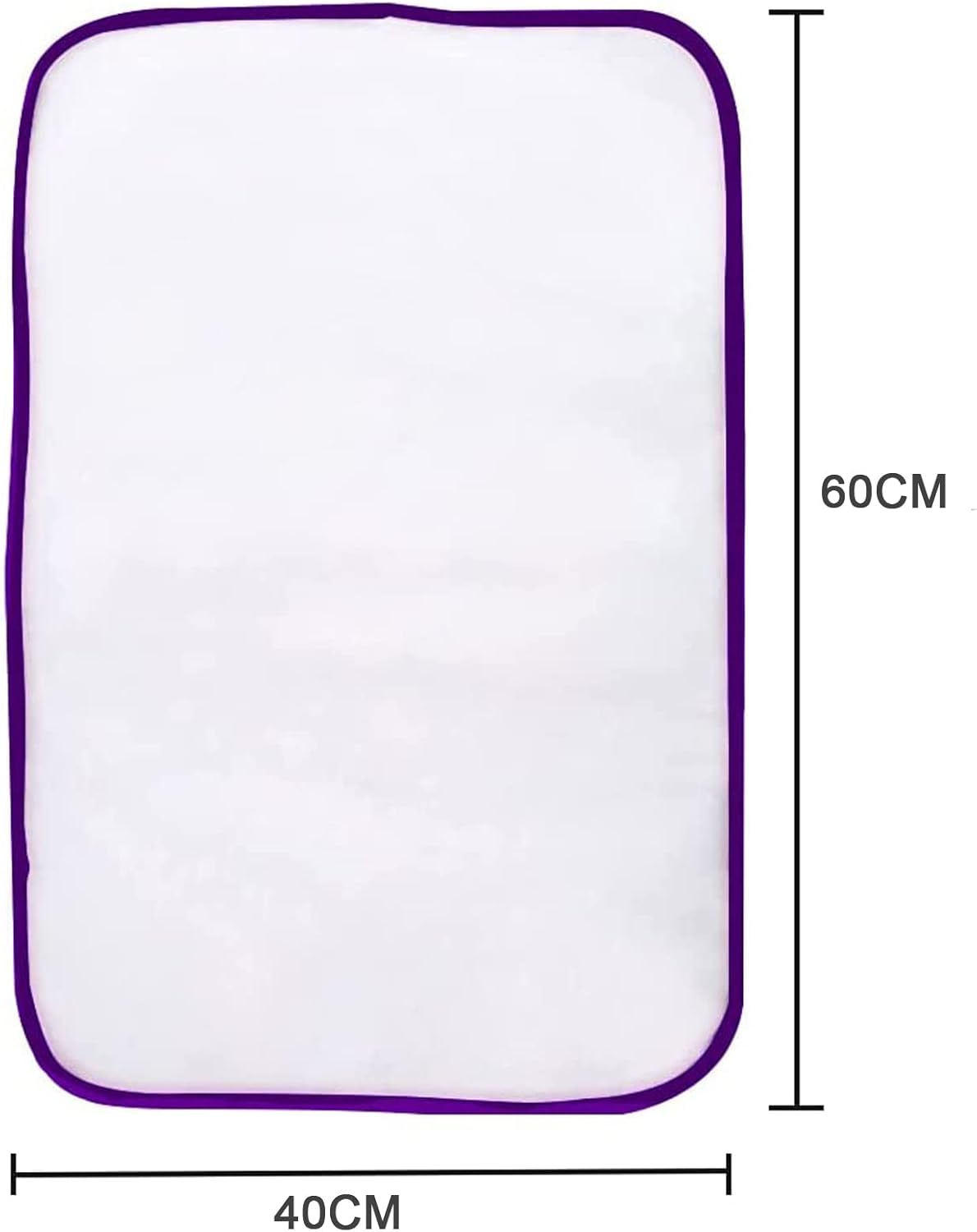 غطاء قماشي جديد يحمي لوح الكي المقاوم للحرارة ولوح الكي العشوائي والمفيد والجذاب