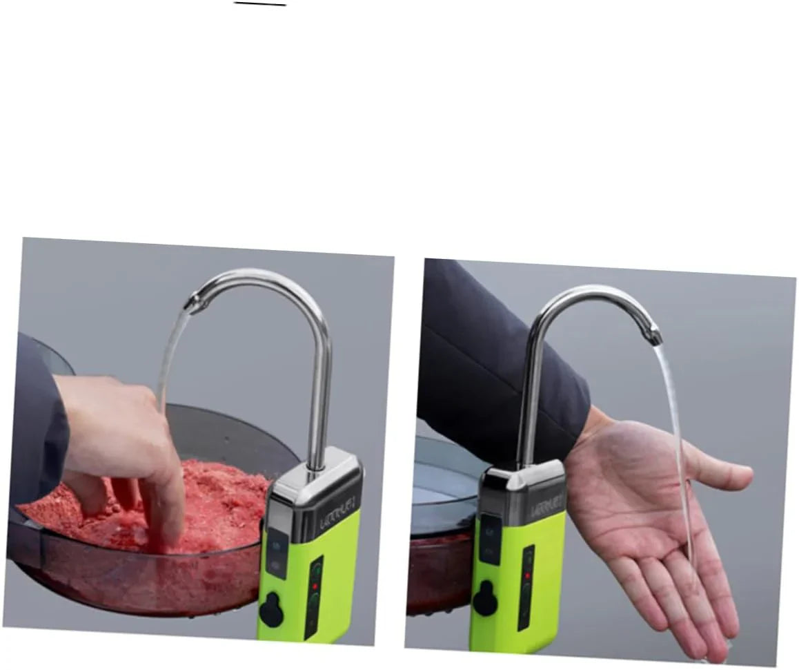 مضخة ماء تعمل بالطاقة الشمسية قابلة لإعادة الشحن للتخييم والرحلات