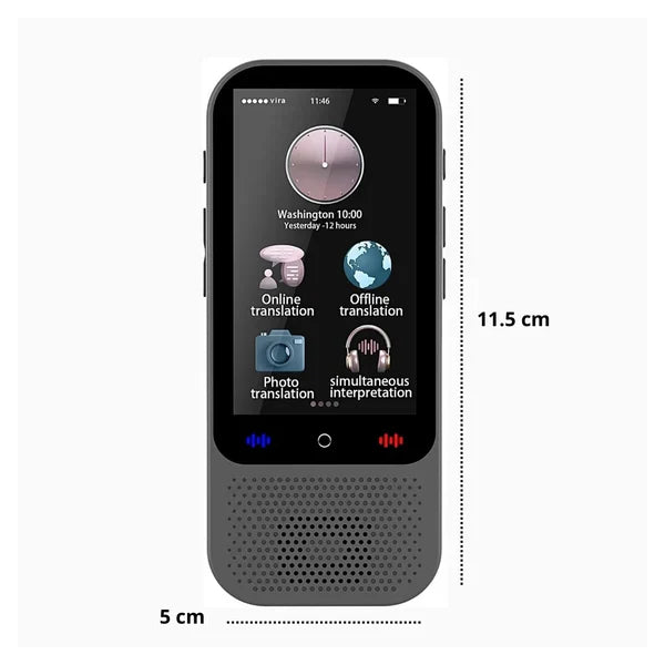 جهاز الترجمة الذكي يدعم 138 لغة بالذكاء الاصطناعي (S80 Pro)