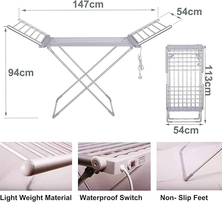 Electric Folding Clothes Drying Rack