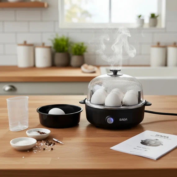 SAGA Electric Egg Steamer 360W (Model SM-8115)