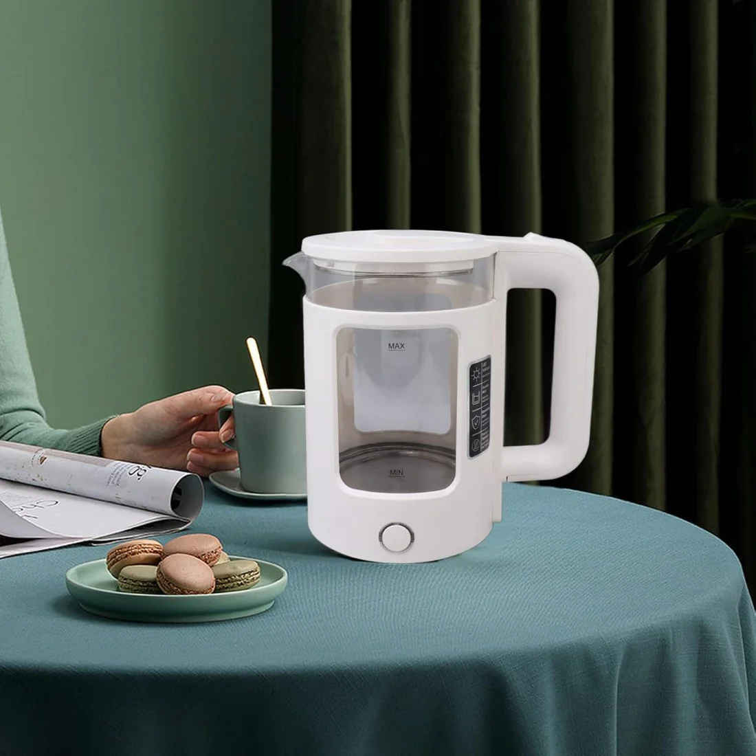 غلاية كهربائية من إمجوي - زجاجية