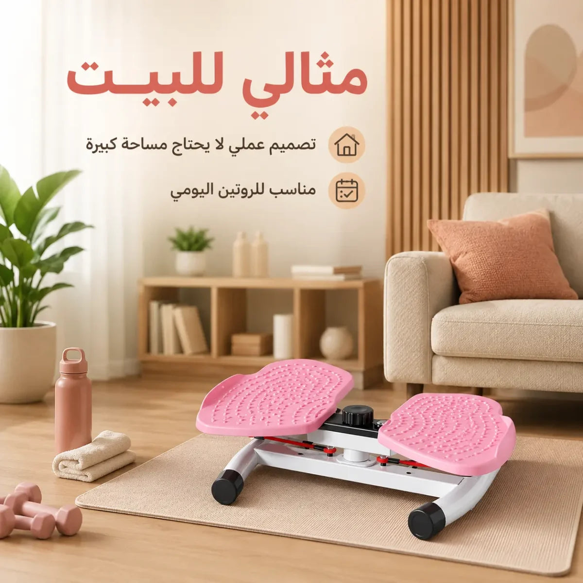 جهاز تمرين الخصر الدوار لتقوية البطن وتحسين التوازن – UMSB114