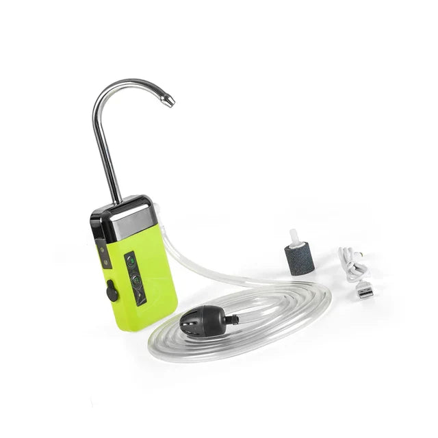 مضخة ماء تعمل بالطاقة الشمسية قابلة لإعادة الشحن للتخييم والرحلات