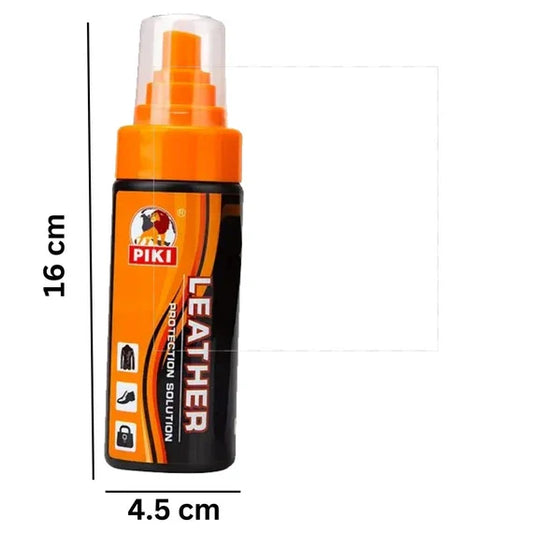 PIKI Leather Cleaning and Polishing Liquid with Sponge (150ml)