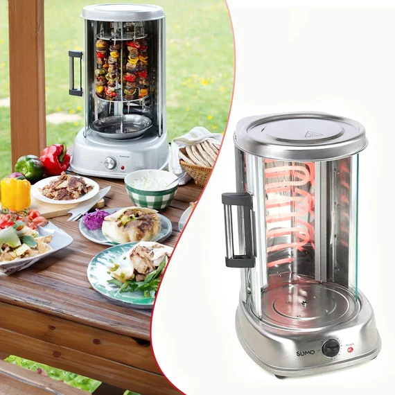 شواية كهربائية عمودية سومو - 25 لترًا