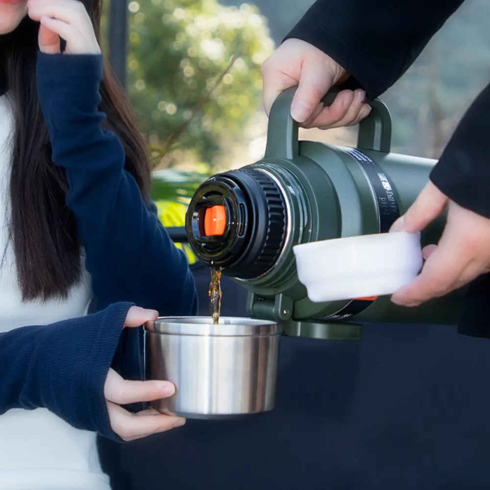 DKADI KD9062 قارورة مفرغة كبيرة معزولة بجدار مزدوج (2.5 أو 3 أو 3.5 لتر)