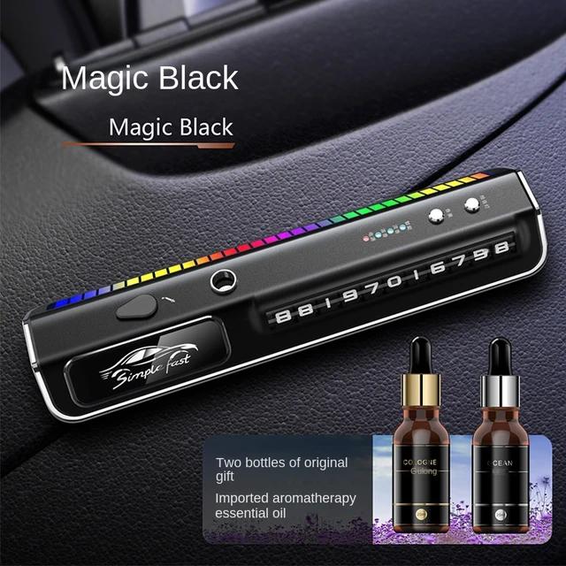 فواحة ذكية مع لوحة أرقام للجوال مع إضاءة RGB ملونة وتفاعلية مع إيقاع الصوت