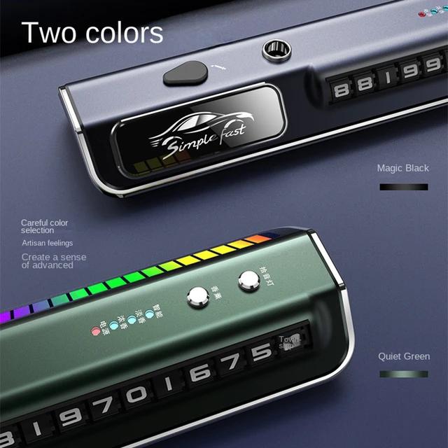 فواحة ذكية مع لوحة أرقام للجوال مع إضاءة RGB ملونة وتفاعلية مع إيقاع الصوت