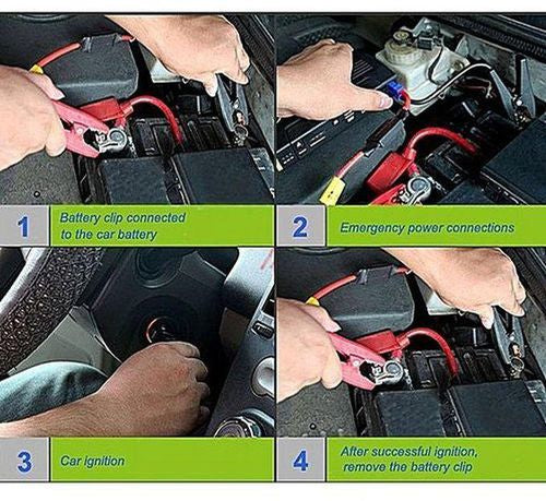 شاحن اشتراك بطارية السيارة مع منفاخ هواء للإطارات المنقذ