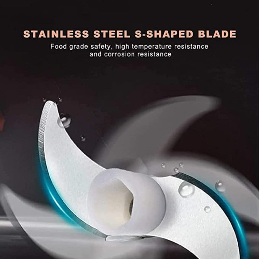 خلاط ومطحنة ومفرمة محمولة قابلة لإعادة الشحن