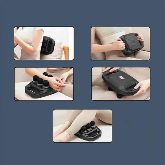 جهاز تدليك بستة رؤوس لتخفيف آلام العضلات العميقة