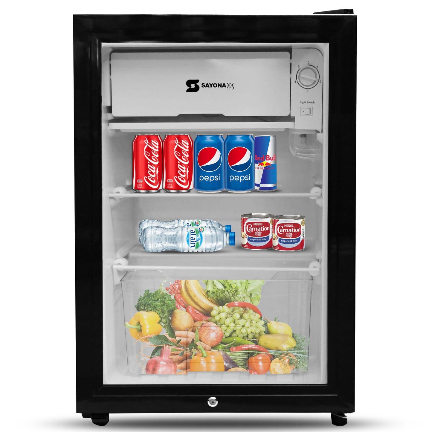 سايونا SBC-63 ثلاجة مكتب صغيرة 63 لتر