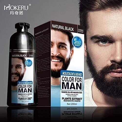 شامبو صبغ الشعر واللحية للرجال الأصلي