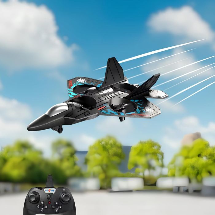 طائرة L0712 رباعية المراوح تدور 360 درجة بدون رأس