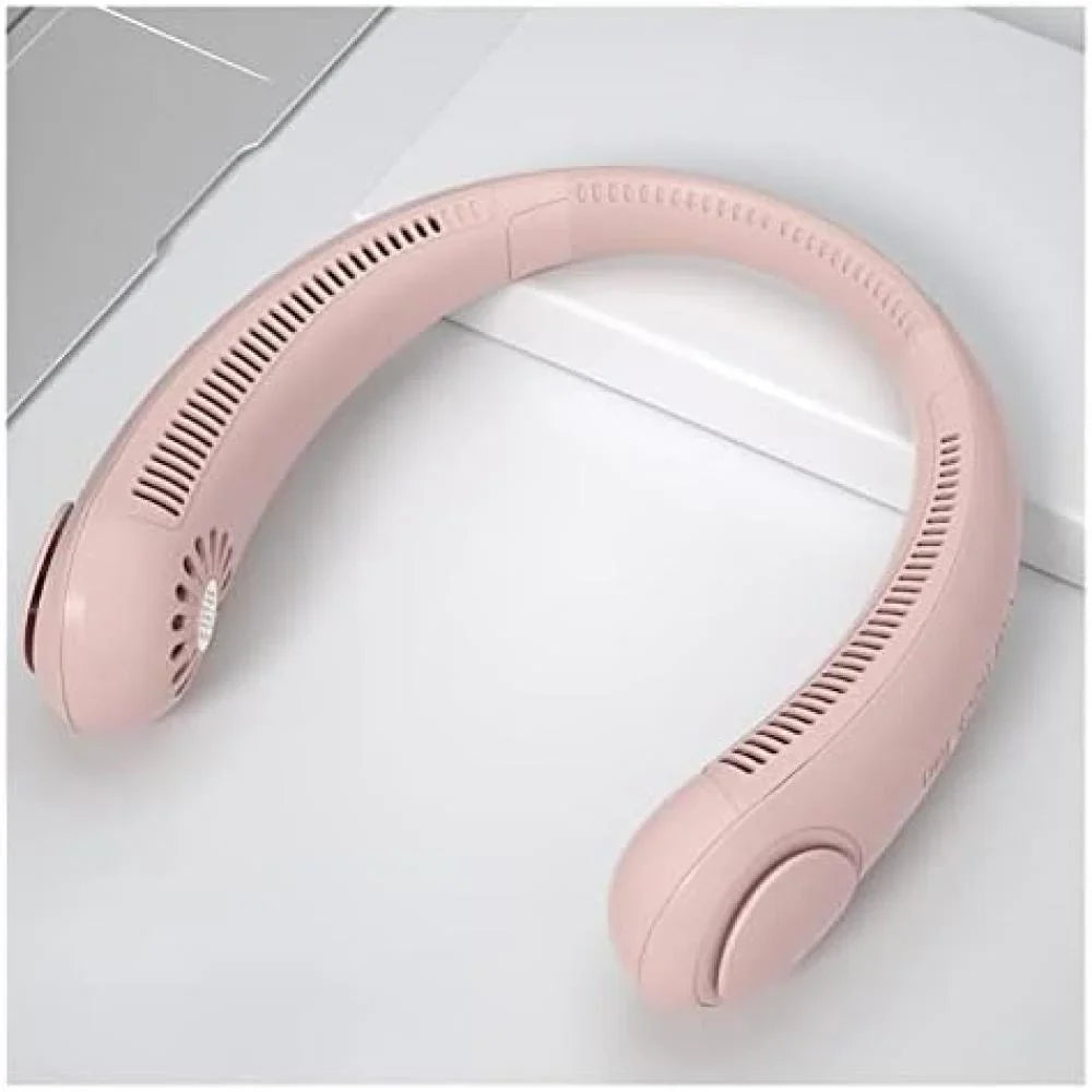 قطعتان من مروحة الرقبة المحمولة بثلاث سرعات