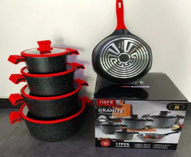 OSFE 17PCS COOKWARE SET