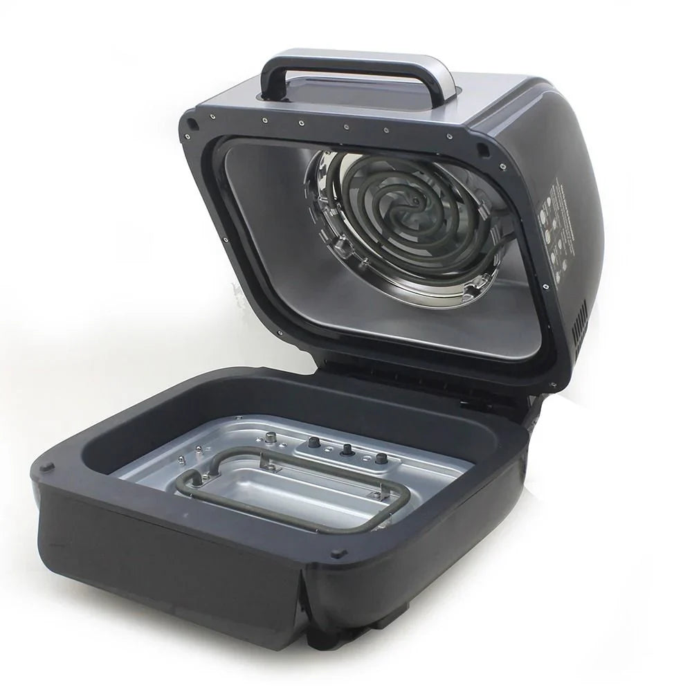 مقلاة هوائية رقمية إمجوي 12 في 1، 1700 واط، 6.0 لتر، 1 سنة، أسود