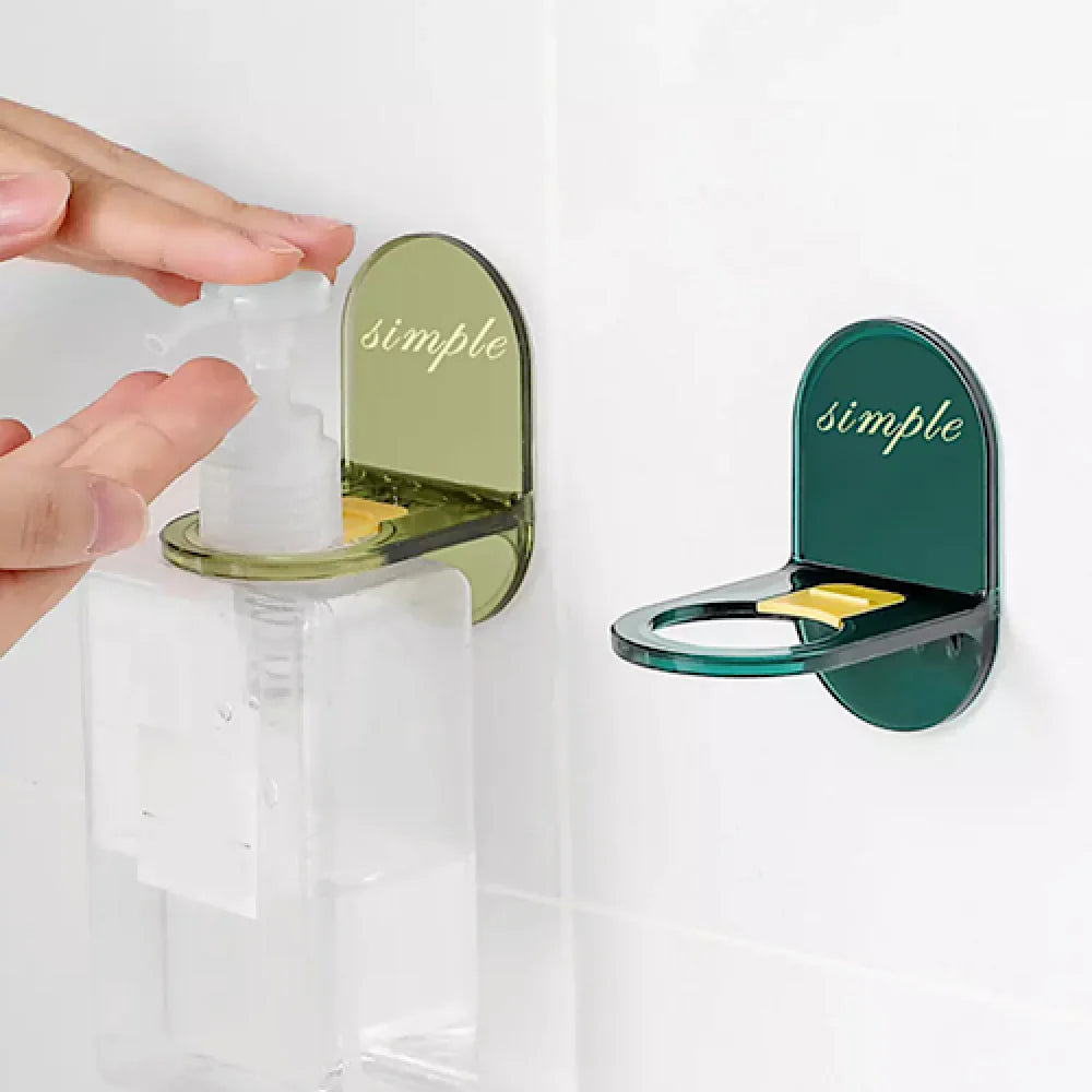 رف جل الاستحمام، منظم رف تخزين الحمام، معقم اليدين، حامل الشامبو