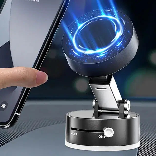 حامل هاتف مغناطيسي قوي بتصميم مضغوط وثبات عالي