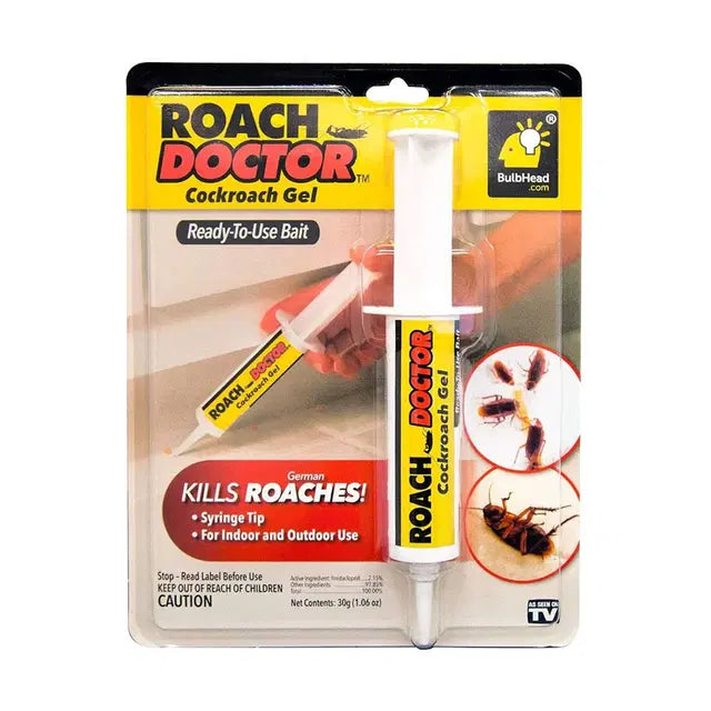 جل الصراصير الجاهز للاستخدام من دكتور روتش يقضي على الصراصير بشكل فعال داخل منزلك وفي حديقتك