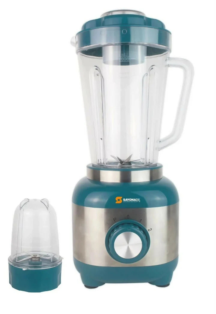 خلاط ومطحنة سايونا Sayona SB-4632 بقوة 600 واط وسعة 1.8 لتر (مع كفالة 6 شهور)