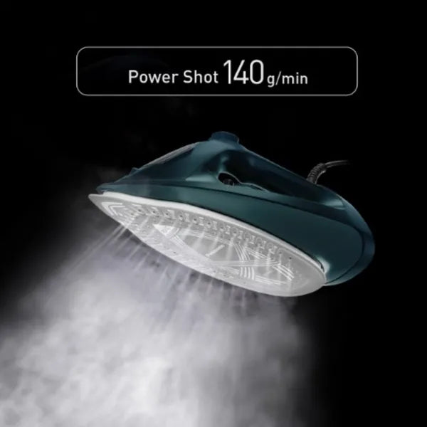 مكواة بخار باناسونيك 2400 واط، سعة 300 مل، قاعدة سيراميك (Panasonic NI-U450GTH)