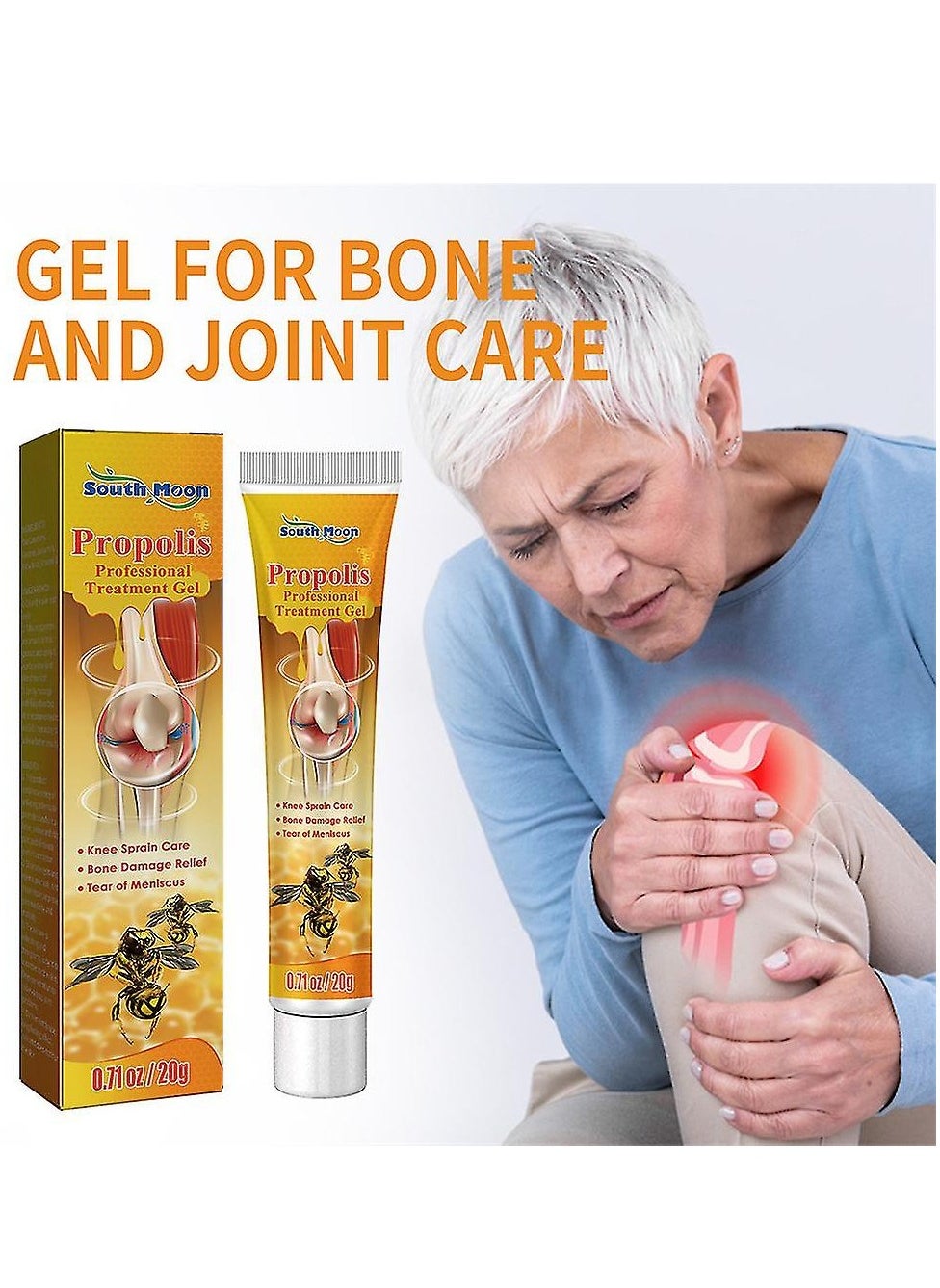 عرض حصري: مرهم سم النحل (4 قطع) + كريم سحري لتخفيف آلام المفاصل