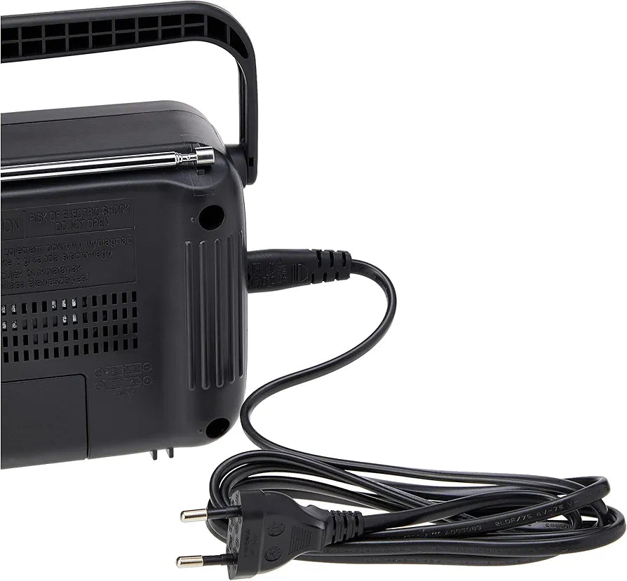 راديو محمول باناسونيك FM/AM مع موالف RF-2400D أسود